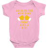 Gold Is The New Pink Fight Like A Kid! Baby Bodysuit