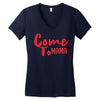 come Women's V-Neck T-Shirt