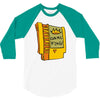 old school gaming king 3/4 Sleeve Shirt