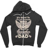 rest in peace dad Zipper Hoodie