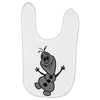 olaf frozen disney cartoon Baby Bibs