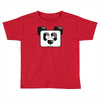 panda pixel Toddler T-shirt