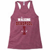 the walking deapool Racerback Tank