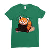 red fox 5 Ladies Fitted T-Shirt