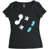 Creating a Little Disney Magic Character Baby Boy Women's Triblend Scoop T-shirt