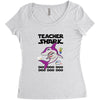 Teacher Shark Doo Women's Triblend Scoop T-shirt