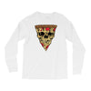 pizza skull Long Sleeve Shirts
