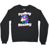 feeling stabby Crewneck Sweatshirt