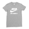 weed   just smoke it   mens funny Ladies Fitted T-Shirt