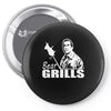 bear grills  funny Pin-back button