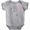 banksy cool darth Baby Onesie