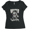 black series Women's Triblend Scoop T-shirt