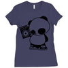 panda Ladies Fitted T-Shirt