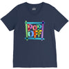 pop off brush V-Neck Tee
