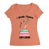 i speak fluent sarcazm Women's Triblend Scoop T-shirt