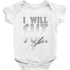 i will cut you Baby Onesie