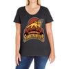 atooine sandcrawlers Ladies Curvy T-Shirt