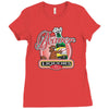 funny rude  beaver liquors, ideal gift or birthday present. Ladies Fitted T-Shirt