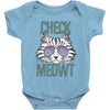 CHECK MEOWT CAT Baby Onesie
