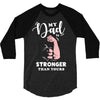 My Dad is Stronger Than Yours 3/4 Sleeve Shirt