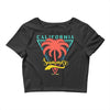 California Summer For Crop Top