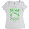 top trending ao412 sons of ireland hooligans motorcycle club irish bes Women's Triblend Scoop T-shirt