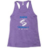 Papa is my Name Fishing Is My Game Racerback Tank