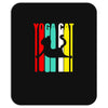 yoga cat Mousepad