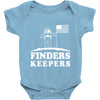 moon finders keepers Baby Onesie