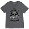 papa nogle superhelte baerer ikke kapper V-Neck Tee