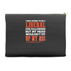 liberal for halloween (mp) Accessory Pouches