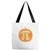 pumpkin pi Tote Bags