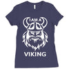 i am a viking   funny Ladies Fitted T-Shirt