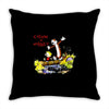 calvin hobbes Throw Pillow