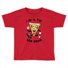i do it for the pizza Toddler T-shirt