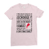 scrooge Ladies Fitted T-Shirt