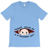 November Peeking Out Baby Boy T-Shirt