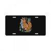 polygon fox graphic License Plate