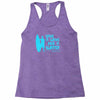 save a wave ride a surfer Racerback Tank