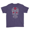 rose sugar skull Youth Tee