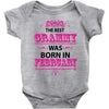 The Best Grammy Was Born In February Baby Onesie