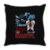 Good Girl Go To Heaven Bad Girl Ride With Daryl Throw Pillow
