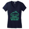 Camper Couple Man Women's V-Neck T-Shirt