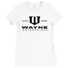 wayne (2) Ladies Fitted T-Shirt