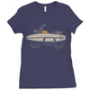 surf biker Ladies Fitted T-Shirt