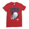 super paranoid Ladies Fitted T-Shirt