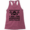 good morning Racerback Tank