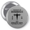 Property Of Honnouji Athletics Dept. Pin-back button