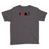 i love house music t shirt edm club wear rave electro party progressiv Youth Tee