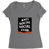 Anti Social Social Club Women's Triblend Scoop T-shirt